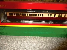 HORNBY BR SPANNZANGE KORIDOR BREMSE 3. PURPURROT/CREME 'W5091W. Kat Nr. R4685