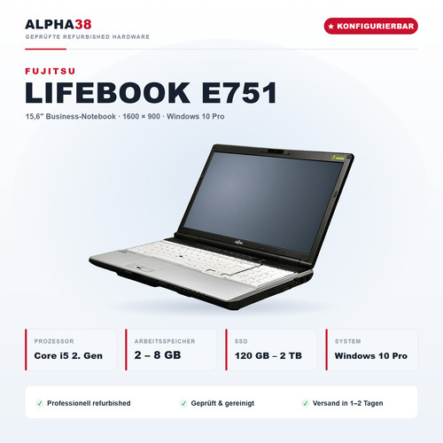 Fujitsu lifebook e751 - fujitsu,