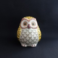 Kutani-Keramik Eulenfigur