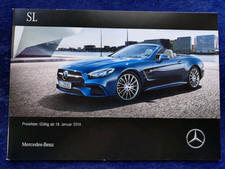 Mercedes SL R231 Preisliste SL 400 SL 500 SL 63 AMG 65 AMG
