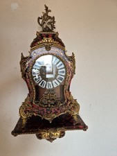 Groß Boulle Stil Hermle  Uhr auf der Konsole  ( 0627 )