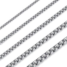 Edelstahl Halskette Damen