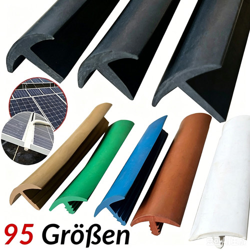 Profil gummi solar pv - t-profil,