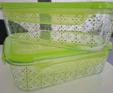 Vorratsdosen mit Deckel, Luftdicht Marke Cutinella Glas Gebraucht