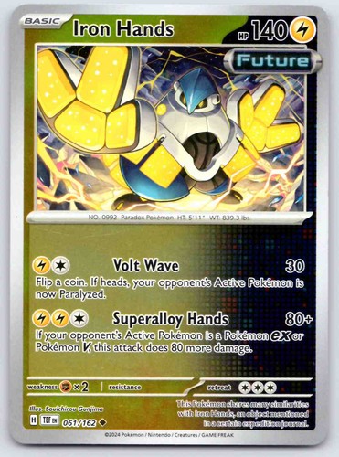 Iron hands 061 162 uncommon - 061/162,