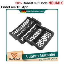 4x Auto Ablagenetz Ablagefach