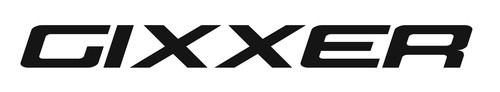 Gixxer helm tankaufkleber - "gixxer", helm-/tankaufkleber