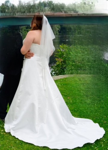 Brautkleid 44 a linie - brautkleid, a-linie