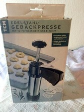 Gebäckpresse Formscheiben und  Tüllen TCM -unbenutzt