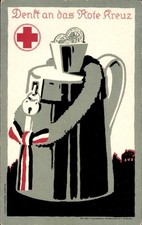 Ak Denkt an das Rote Kreuz