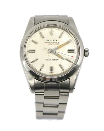 Rolex milgauss edelstahl - rolex,