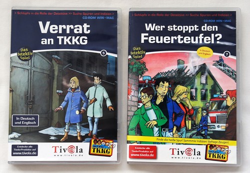 Tkkg 2xcd detektiv spiele - tkkg, pc-detektiv-spiele