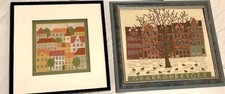 2 x Stickbild Haandarbejdets