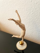 Hutschenreuther Selb Porzellan, Porzellanfigur Sonnenkind, Tänzerin mit Goldball