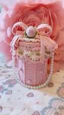 Crochet Tasche Lolita rosa Egl Harajuku Kawaii j-fashion Damen