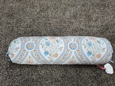 NEU Pip Studio Kissen Nackenrolle Ornamento Ramo White Weiß 22x70 Cm