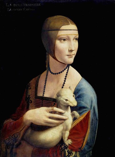 Leonardo vinci dame mit - da,