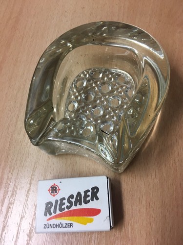 Alter glas aschenbecher - alter,