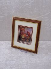 M.J. Hummel Design 3D Papier Wandbild in Holz Rahmen - Vintage - 23 cm x 25,5 cm