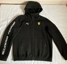 PUMA FERRARI ~Dekorative Softshell Kapuzen - Jacke➰schwarz ~ Gr. S⚜️NEUWERTIG