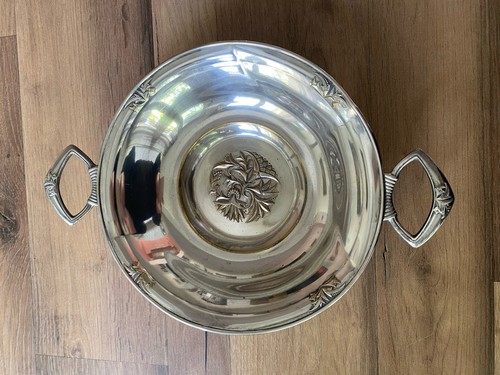 Antike versilberte obstschale - versilberte,