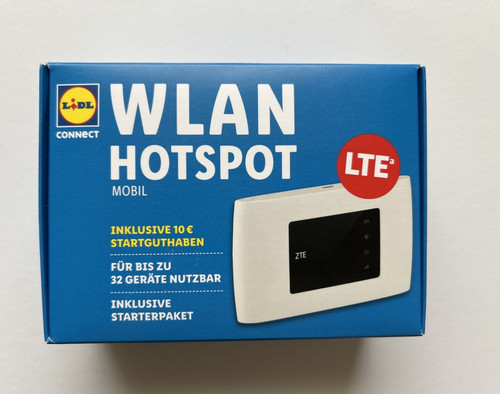 Wlan hotspot lidl connect - wlan, lte