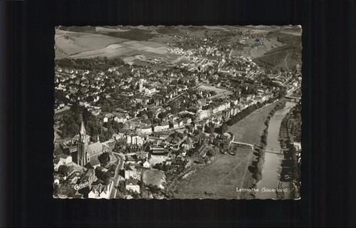 Letmathe fliegeraufnahme - letmathe,