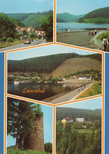 Luisenthal ddr - ak,