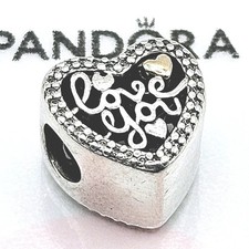 Pandora Charm Bicolor "Herz