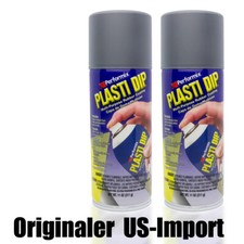 2x Plasti Dip Grau Sprühdose Spray Eisengrau 325ml Performix Sprühfolie Gunmetal
