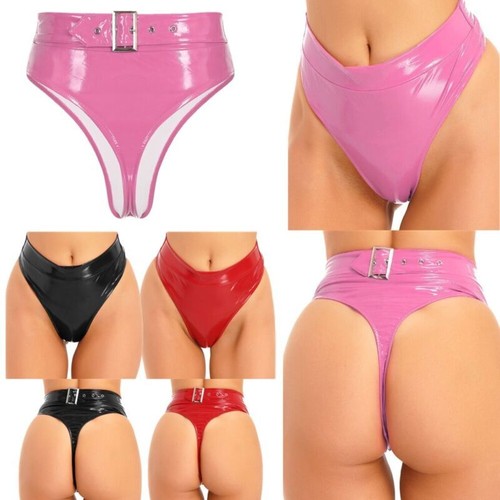 Freebily damen wetlook slip - damen,