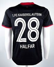 Uhlsport 1.FC Kaiserslautern FCK Trikot #28 Halfar Saison 2015/2016 Gr.S Schwarz