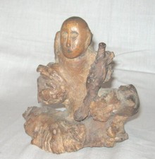 uralte WURZEL- SCHNITZEREI