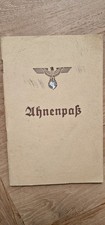 Ahnenpaß Drittes Reich 1938-1945 Blanko