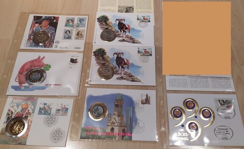 Seltene numisbriefe mit - 7,