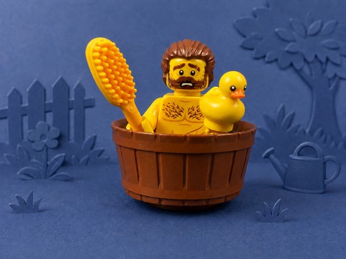 Lego figur bärtiger mann - bärtiger,