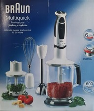 BRAUN - MultiQuick Miniprimer Stabmixer Set MR6550  M BC-HC - wie neu !