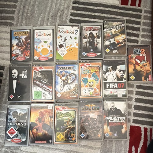 Psp spiele sammlung - spiele, umd