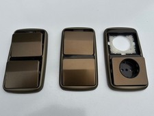 Konvolut 8 Teile JUNG Topline TL990Mb Abdeckungen Steckdosen und Schalter,Bronze