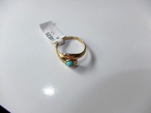 Türkisring gold goldring ct - gold, 8