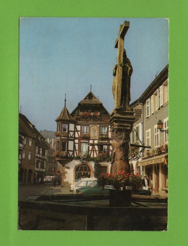 Kaysersberg sandsteinbrunnen - kaysersberg,