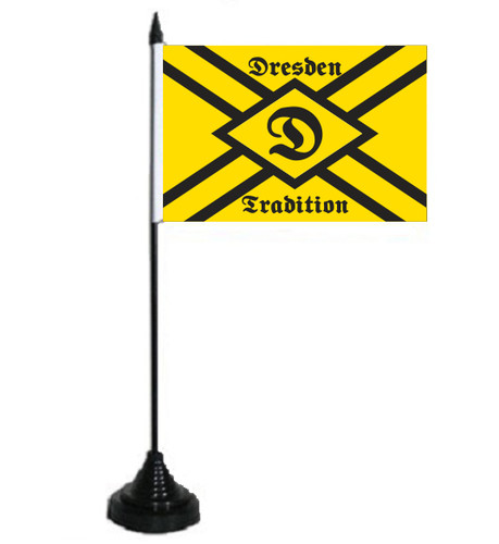 Tischflagge dresden tradition - tischflagge,