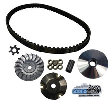 Ersatz Variomatik Set ink. Riemenscheibe + Keilriemen für Minarelli liegend 50