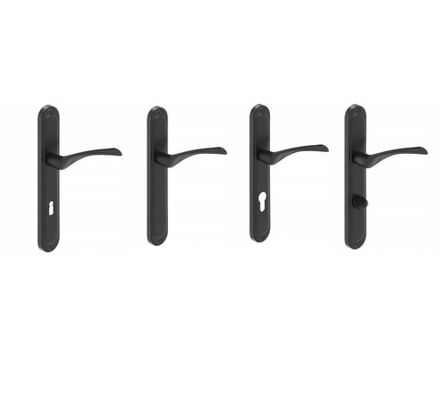 Türdrückerset langschild - türdrückerset,