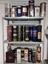 Whisky Jägermeister u.ä. Dosen Boxen Geschenkverpackungen Sammlung Metall/Holz