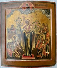 Original alte russische Ikone