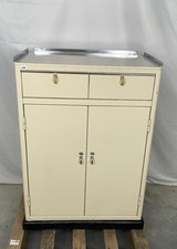 BAISCH Arztschrank Instrumentenschrank Industriedesign Rarität Bauhaus Shabby