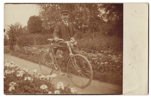 Fotografie herr schiebt - herr,