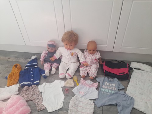 Großes babypuppen konvolut 3 - großes, konvolut-