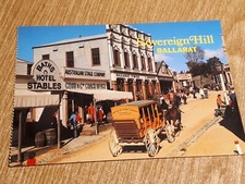 V450 Ansichtskarte Karte Australien Australia Sovereign Hill Ballarat Victoria